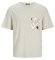 Jack & Jones T-shirt - regular fit - beige