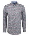 Giordano overhemd - modern fit - blauw