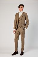 Move by Digel trouwkostuum - slim fit - bruin