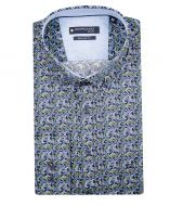 Giordano overhemd - regular fit - blauw