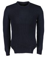 Jac Hensen pullover - extra lang - blauw