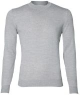 Hensen pullover - slim fit - grijs