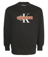 Calvin Klein Plus sweater - regular fit - zwa