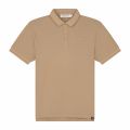 Kuyichi polo - slim fit - beige