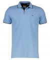 Hensen polo - extra lang - blauw