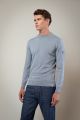 Hensen pullover - slim fit - grijs