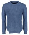 Jac Hensen pullover - extra lang - blauw