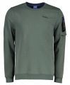 Qubz sweater - slim fit - groen