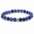 Steel & Barnett armband -Stones Basic - blauw