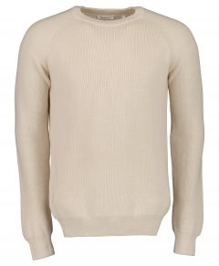 Knowledge Cotton pullover - modern fit - ecru