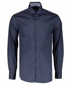 Ledûb ovehemd - modern fit - blauw