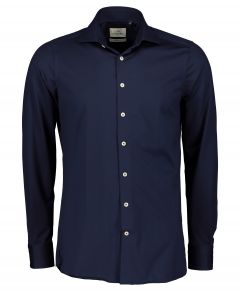 Hensen overhemd - slim fit - blauw 