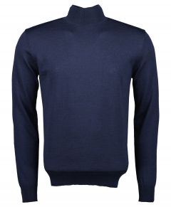 Nils pullover - slim fit - blauw