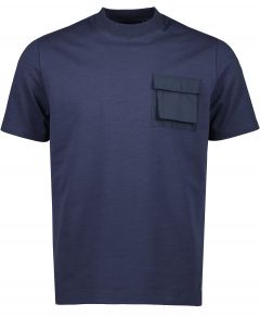 Hensen T-shirt - slim fit - blauw