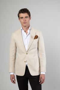 Jac Hensen Premium colbert - slim fit - beige