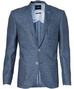 sale - Jac Hensen colbert - modern fit - blauw