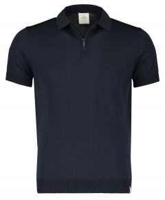 Hensen polo - slim fit - blauw