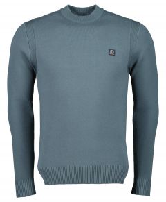 Dstrezzed pullover - slim fit - blauw 