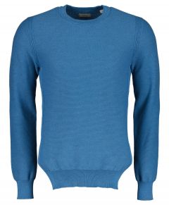 Dstrezzed pullover - slim fit - blauw