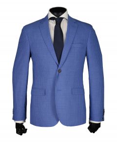 Jac Hensen kostuum - modern fit - blauw