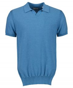 Dstrezzed polo - slim fit - blauw