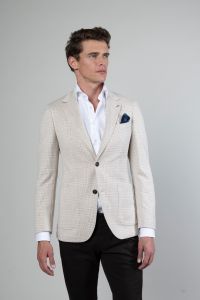 Jac Hensen Premium colbert - slim fit - beige