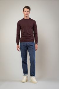 Jac Hensen pullover - slim fit - bruin