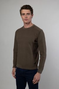 Jac Hensen pullover - modern fit - groen