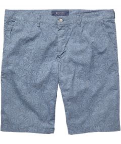 sale - Pionier short Luca - regular fit - blauw