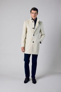 Nils winterjas - slim fit - beige