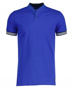 Hensen polo - slim fit - blauw