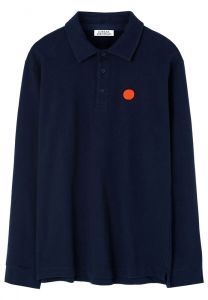 Loreak Mendian polo - regular fit - blauw