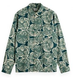 Scotch & Soda overhemd - modern fit - groen