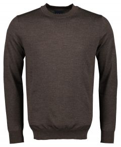 Nils pullover - slim fit - bruin