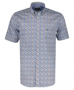 Giordano overhemd - modern fit - blauw