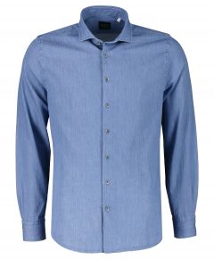 Nils overhemd - slim fit - blauw