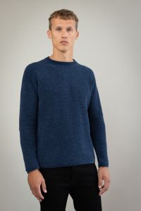 Anerkjendt pullover - slim fit - blauw