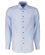 Ledûb overhemd - modern fit - blauw