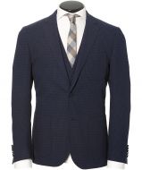 sale - Hensen colbert - slim fit - blauw