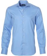 sale - Nils overhemd - extra lang - blauw 