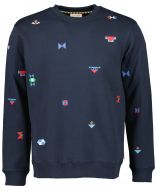 Scotch & Soda sweater - slim fit - blauw