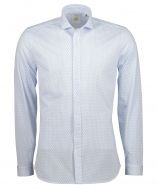 Hensen overhemd - slim fit - blauw