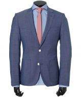 sale - Nils kostuum - slim fit - blauw