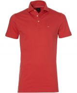 Jac Hensen polo - extra lang - rood