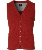 Jac Hensen gilet - modern fit - rood