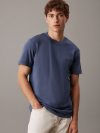 Calvin klein t-shirt - regular fit - blauw 