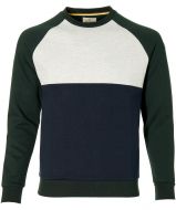 Hensen pullover - slim fit - groen