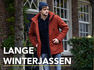 cap bijtend flexibel Lange winterjassen bij Jac Hensen | Herenkleding